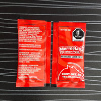 Machine de remplissage et d'emballage entièrement automatique VFFS à scellage 3 côtés pour sachets de 10g, 20g, confiture, miel, liquides, jus, eau minérale, lait, bâtonnets glacés