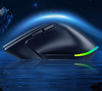 Ratón para Juegos G30LD de Modo Dual RGB, 800/1200/1600 DPI, Agarre Antideslizante, para Computadoras de Escritorio y Portátiles con Windows y Mac