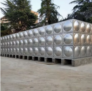 Tanque de Almacenamiento de Agua de Acero Inoxidable 304 de 1000L a 100000 Litros, Tanque de Agua Fría para el Hogar - Product Image 6