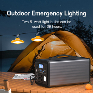Système de stockage d'énergie solaire portable 300W pour l'alimentation extérieure, avec batterie LiFePO4, capacité de 230Wh <span class=keywords><strong>et</strong></span> ports USB/AC/DC - Product Image 3