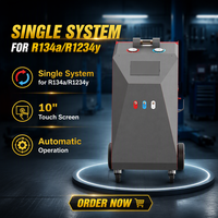 Machine de service de climatisation automobile intelligente avec système de récupération, de rinçage et de recharge de réfrigérant (Thaïlande exclue)