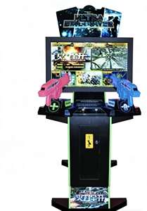 42 Inch Ultra Fire shooting <b>game</b> <b>machine</b> Coin operated arcade shooting gun Power arcade shooting simulator Video shooting arcade - Product Image 5