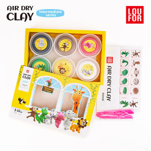 Nouveauté Argile à Séchage à l'Air Couleurs Super Douces Argile à <span class=keywords><strong>Modeler</strong></span> Ultra Douce Jouets 6 Couleurs Ensemble d'Argile à <span class=keywords><strong>Modeler</strong></span> Slime pour Enfants Pâte à <span class=keywords><strong>Modeler</strong></span> - Product Image 4