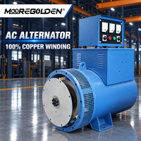Alternateur de Générateur CA Monophasé 20 kVA Personnalisable OEM 220 V 60 Hz avec AVR