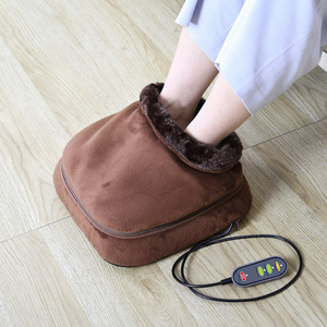 2 in 1 <strong>Shiatsu</strong> <strong>Foot</strong> <strong>Massager</strong> With Kneading Tapping and Heated Electric Home Relaxing Treatment Vibration <strong>Massage</strong> Cushion - Product Image 1