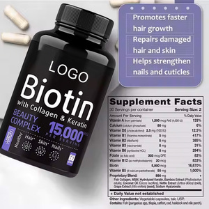 Chăm Sóc Móng chăm sóc da <span class=keywords><strong>Biotin</strong></span> vitamin viên nang thảo dược bổ sung <span class=keywords><strong>Biotin</strong></span> tăng trưởng tóc viên nang chăm sóc tóc - Product Image 5