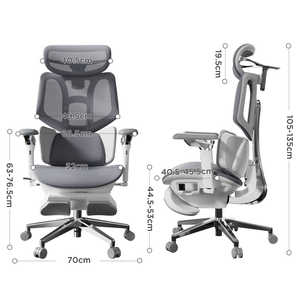 <span class=keywords><strong>Sedia</strong></span> ergonomica del Computer della maglia di AJUNION con le armi di ribaltamento della <span class=keywords><strong>sedia</strong></span> della <span class=keywords><strong>scrivania</strong></span> dell'ufficio per le lunghe ore alla stazione di lavoro o agli studi creativi - Product Image 2