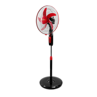 Ventilateur sur pied AC/DC 16 pouces à énergie solaire avec minuterie pour l'été – Offre spéciale