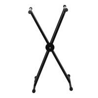 Clavier portable pliable en métal, double type X, support d'orgue électronique de haute qualité, prix d'usine