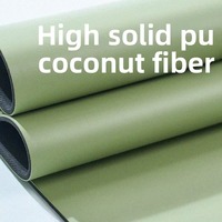 Umweltfreundliche 5mm Yoga-Matte mit Lasergravierten Linien Geruchlos Naturkautschuk PU 183cm Länge Trageriemen für Pilates