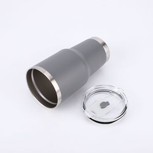 Tazas de acero inoxidable de 30 oz con tapa OEM/ODM para bebidas de burbujas, leche, refrescos y cerveza. - Product Image 2