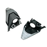 Abat-jour en fibre de carbone pour scooter électrique Teverun Fighter Supreme/Supreme 7260R/Supreme Ultra, version améliorée, couvercle LED