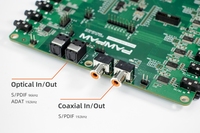 Carte d'évaluation audio multicanal PXUA-316-MC-MAX / 32 entrées 32 sorties