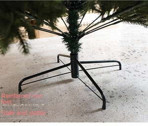 Albero di <span class=keywords><strong>Natale</strong></span> RTS Pre-Illuminato di Lusso in PE Puro con <span class=keywords><strong>LED</strong></span>, 5-13 Piedi, Super Realistico, Densa, Ecologico, per Decorazioni Interne - Product Image 5