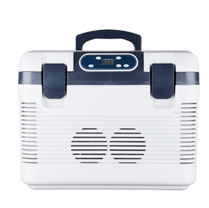 Réfrigérateur portable HF190 <span class=keywords><strong>de</strong></span> 19 litres, congélateur, double <span class=keywords><strong>ventilateur</strong></span>, refroidisseur <span class=keywords><strong>de</strong></span> voiture, affichage numérique réglable <span class=keywords><strong>pour</strong></span> une utilisation en voiture et à domicile - Product Image 3