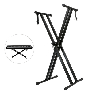 Supporto Professionale per Tastiera di Pianoforte Digitale, Regolabile a X, Robusto, Portatile, Pieghevole, per Palcoscenico, Vendita all'Ingrosso - Product Image 1
