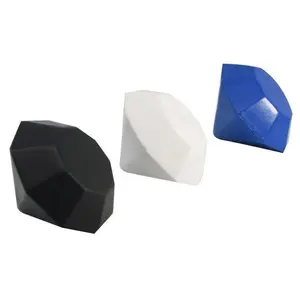 شكل مخصص لون حجم الهدايا بو شكل الماس مكافحة الإجهاد بو كرات
