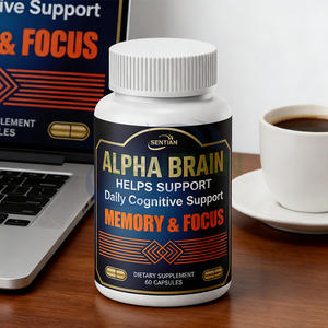 Suplemen <span class=keywords><strong>Herbal</strong></span> Khusus untuk Mendukung Kesehatan Otak, Daya Ingat, Fokus, Imunitas, dan Pertumbuhan Rambut pada Pria, Wanita, Remaja, dan Anak-Anak - Product Image 3