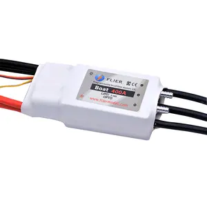 FLIER 400A 3-16S high voltage ESC brushless speed controller with USB program cable for boats marine