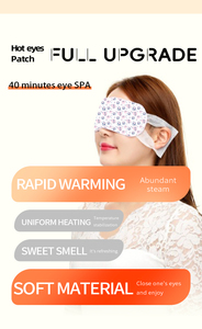 Mascarilla <span class=keywords><strong>de</strong></span> Vapor para Ojos OEM para Marca Privada, Logotipo Personalizado, Autocalentable, Desechable, Envasada Individualmente - Product Image 6