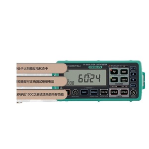 เครื่องทดสอบฉนวนไฟฟ้า Kyoritsu Pv รุ่น 6024Pv อุปกรณ์ทดสอบแผงโซลาร์เซลล์สำหรับระบบไฟฟ้าโซลาร์เซลล์ - Product Image 5