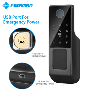 <span class=keywords><strong>Veerman</strong></span> IP65 Cerradura Inteligente de Sobreponer Tuya TTLock Cerradura Digital Inteligente para Portón Eléctrico a Prueba de Agua para Exteriores - Product Image 3