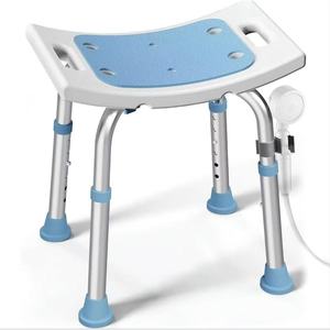 Chaise de douche en alliage d'aluminium, antidérapante, réglable, pour personnes âgées, handicapées, équipement de sécurité pour salle de bain - Product Image 1