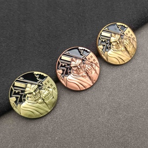 Manufacture Custom GWAY Throws <strong>Yo</strong> <strong>Yo</strong> Anime Characters Enamel 3D <strong>Metal</strong> Challenge Souvenirs Coin - Product Image 1