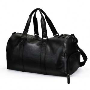 Sac de voyage en cuir PU durable personnalisé en gros, imperméable, grand sac de sport, sac de voyage, sac de sport - Product Image 6