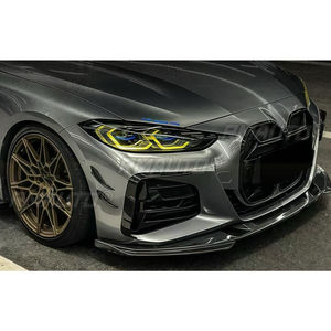 <b>For</b> BMW 4 Series G26 4 Door 2021-2025 <b>Car</b> Front Bumper Lip Splitter <b>Diffuser</b> Body Kit Bumper Guard Protector Cover Accessories - Product Image 3