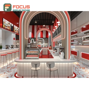 Freestanding Coffee Display <b>Rack</b> Bean Bag Shelf Oak Grain Cafe Product Display <b>Rack</b> - Product Image 1