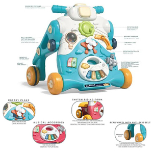 Giocattolo Educativo Musicale Luminoso per Neonati, Tavolo di Attività con Maniglia per Imparare a Camminare, Giochi per Bambini e Bambine - Product Image 3