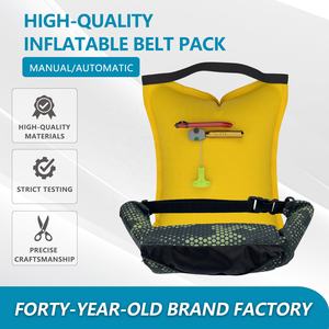 Paquete de cinturón inflable Manual Paquete de bolsa de cintura PFD inflar chaleco salvavidas deportes acuáticos SUP ayuda de supervivencia chaleco salvavidas para adultos - Product Image 2