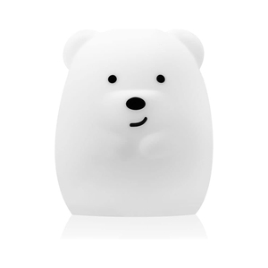 โคมไฟตั้งโต๊ะขนาดเล็กรูปหมีเท็ดดี้ขนาด5V AAA ใช้แบตเตอรี่สำหรับกลางคืนไฟรูปสัตว์น่ารักสำหรับห้องนอนห้องนั่งเล่น - Product Image 1