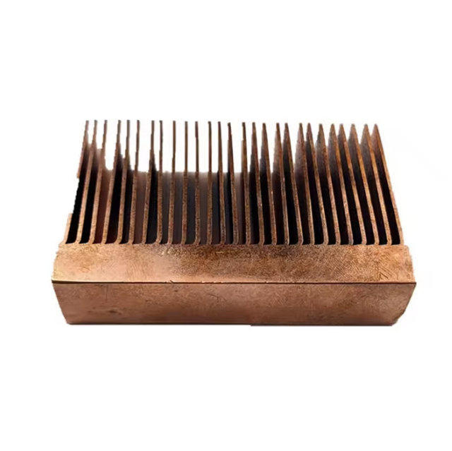 Custom Copper Micro Skiving Machine Fin Heatsink 240mm High Density Heat Sink