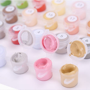 Kit de Pintura por Números DIY, Flor de Margarita, Pintura por Números para Adultos, Lienzo para Colorear, Dibujo de 40x50cm con Pinceles - Product Image 3