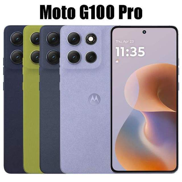 FOR Motorola Moto G100 Pro 5G Smartphone Dimensity 7300 6.7" 1.5K 120Hz POLED Screen 6720mAh Battery 30W Fast Charge 50MP