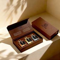 Boîte de parfum haut de gamme à marque privée - Boîte cadeau rigide personnalisée avec matériaux recyclés et finition UV sélective pour flacons de parfum