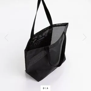 LILALILA Bolsa de Playa de Malla de Nailon de Alta Calidad al por Mayor, Bolsa de Compras de Malla, Diseño Personalizado con Logotipo - Product Image 1