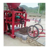 QTJ4-35 Machine à blocs de ciment abordable de 6 pouces : Prix d'usine, machine à fabriquer des briques creuses au prix le plus bas