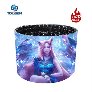 شاشة LED مرنة منحنية ملونة بالكامل للإعلانات الرقمية مع فيديو P1.2 P1.5 P1.8 P2 P2.5 شاشة عرض LED مرنة ذات وجهين - Product Image 6