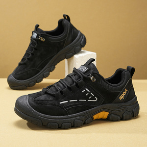 Chaussures d'extérieur pour hommes, nouvelle collection printemps 2026, style décontracté, semelle épaisse, résistantes à l'usure, pour le travail et les activités manuelles, grandes tailles - Product Image 1