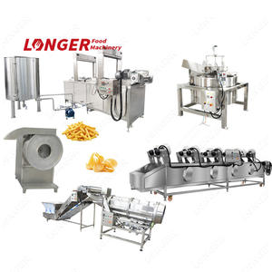 Automática Industrial crujiente surgeler <span class=keywords><strong>chips</strong></span> camote <span class=keywords><strong>chips</strong></span> de procesamiento que hace la máquina papas fritas congeladas precio de la línea de producción - Product Image 1