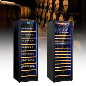 Cave à <span class=keywords><strong>vin</strong></span> en acier inoxydable avec refroidisseur LED à température constante, sur mesure, pour l'affichage et le stockage du <span class=keywords><strong>vin</strong></span>, 430L - Product Image 1