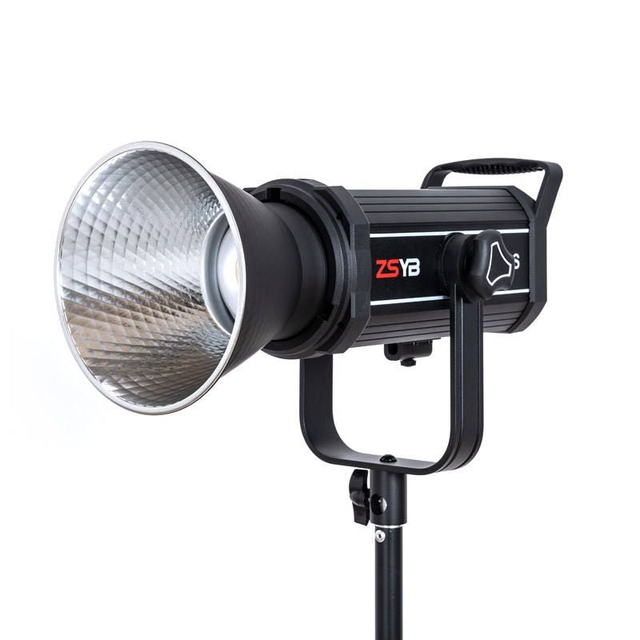 ZSYB 200W COB LED Video Light 3200K-5600K Bi-Color Studio Light Continuous Photography Lighting  for Film Video Shooting