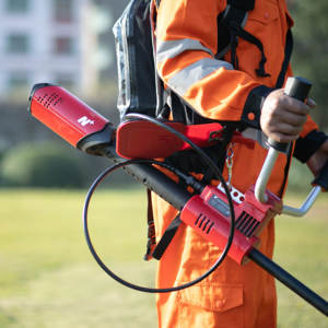 Coupe-herbe électrique sans fil à forte puissance nouvelle énergie équipée d'un moteur sans brosse outil <span class=keywords><strong>de</strong></span> <span class=keywords><strong>jardin</strong></span> débroussailleuse professionnelle - Product Image 4