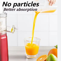 Premium Elektrische Huishoudelijke Groentesap Multifunctionele Slow Juicer Voorraad Commerciële Sinaasappel Fruitmachine Duurzame Legering Groot