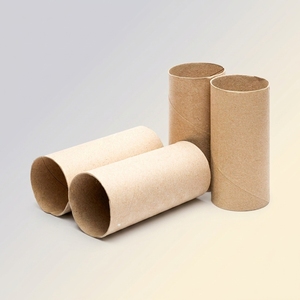 Tubo de cartón sostenible de pared gruesa para rollos de papel higiénico, cilindro vacío de cartón kraft, venta al por mayor para fábricas de papel tisú - Product Image 1