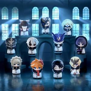 Lot de 12 boîtes en gros Kakawow HeyDolls <span class=keywords><strong>Genshin</strong></span> <span class=keywords><strong>Impact</strong></span> Fatui Harbingers Series Q Version Blind Box Mystery Collectibles Trendy Toys - Product Image 1