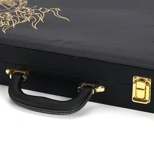 Ensemble de Mahjong Américain Portable Premium en Acrylique avec Étui en Alliage d'Aluminium Durable pour les Jeux de Cartes de <span class=keywords><strong>Voyage</strong></span> et les Divertissements Familiaux - Product Image 5